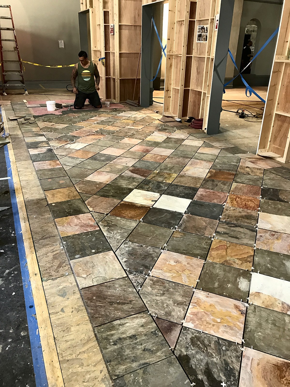 Slate on the diagonal