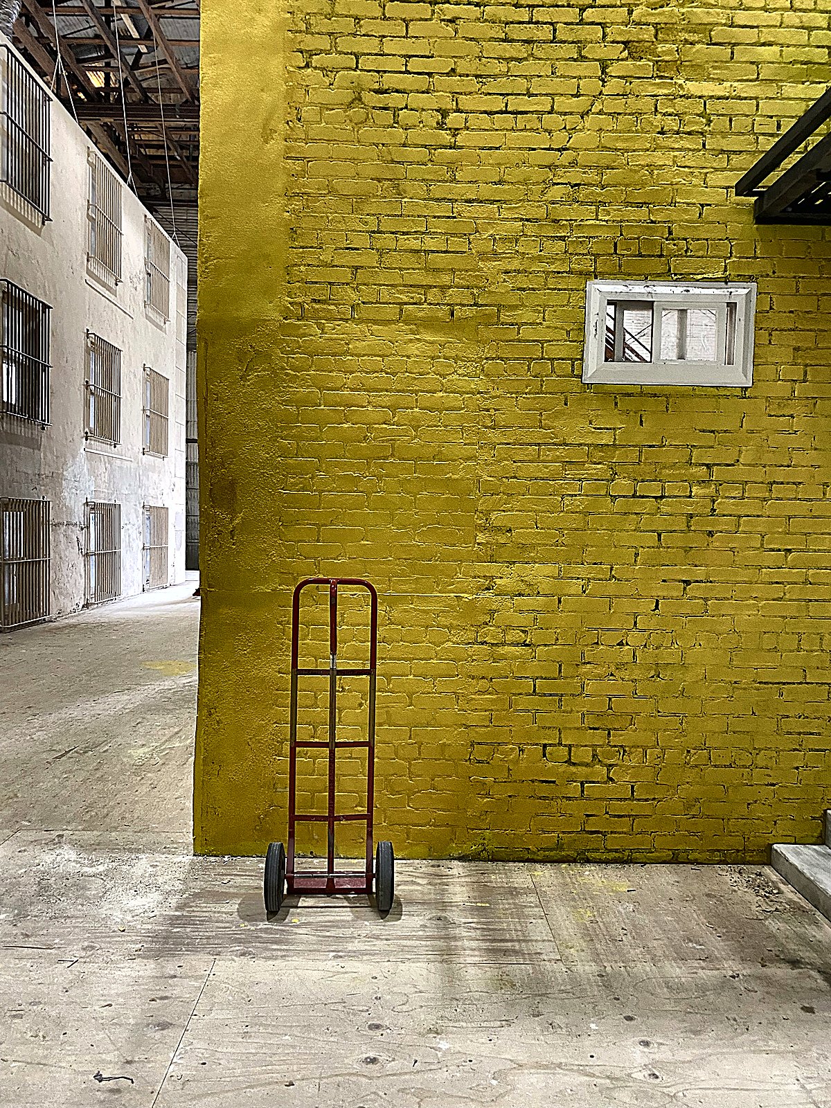 Painted brick